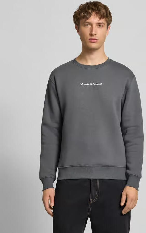 Alpha industries Sweatshirt met logo en ronde hals - Foto 2