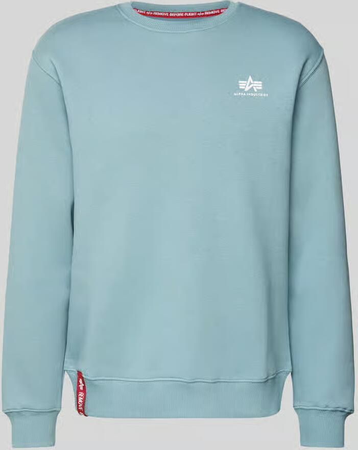 Alpha Industries Sweater Men Sweatshirts Basic Sweater Small Logo