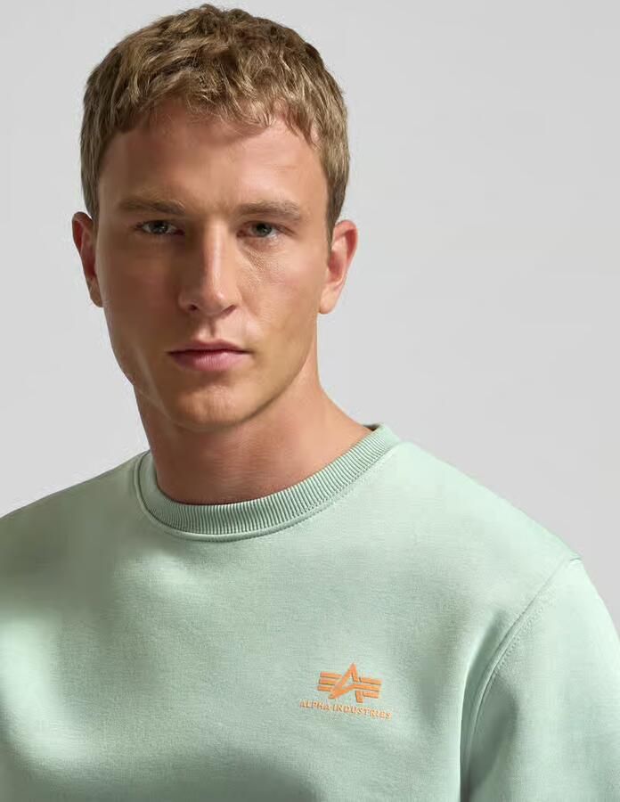 Alpha industries Sweatshirt met ribboorden - Foto 2