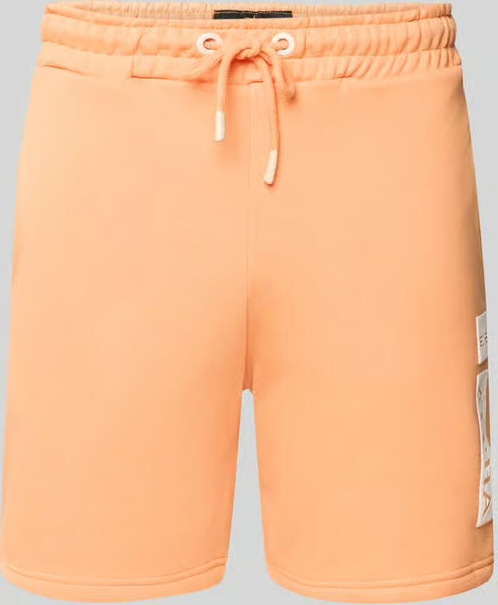 Alpha industries Sweatshorts met elastische band en tunnelkoord - Foto 3