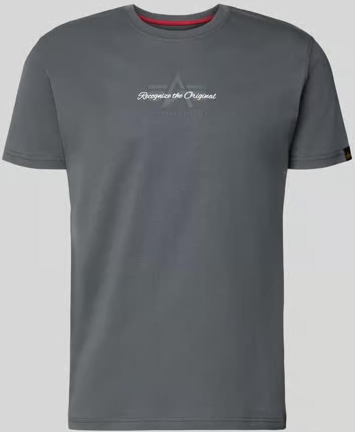 Alpha industries T-shirt met labeldetail - Foto 2