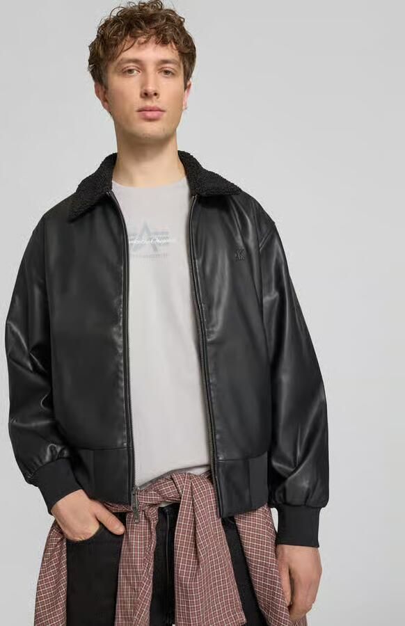 Alpha industries T-shirt met labeldetail