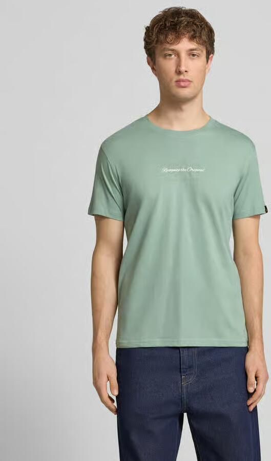 Alpha industries T-shirt met labeldetail - Foto 3