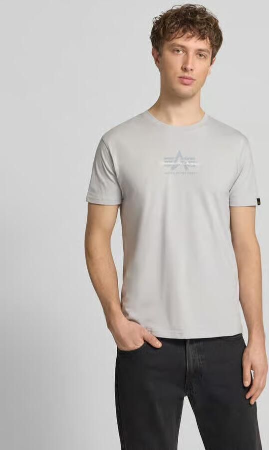 Alpha industries T-shirt met labeldetail - Foto 2