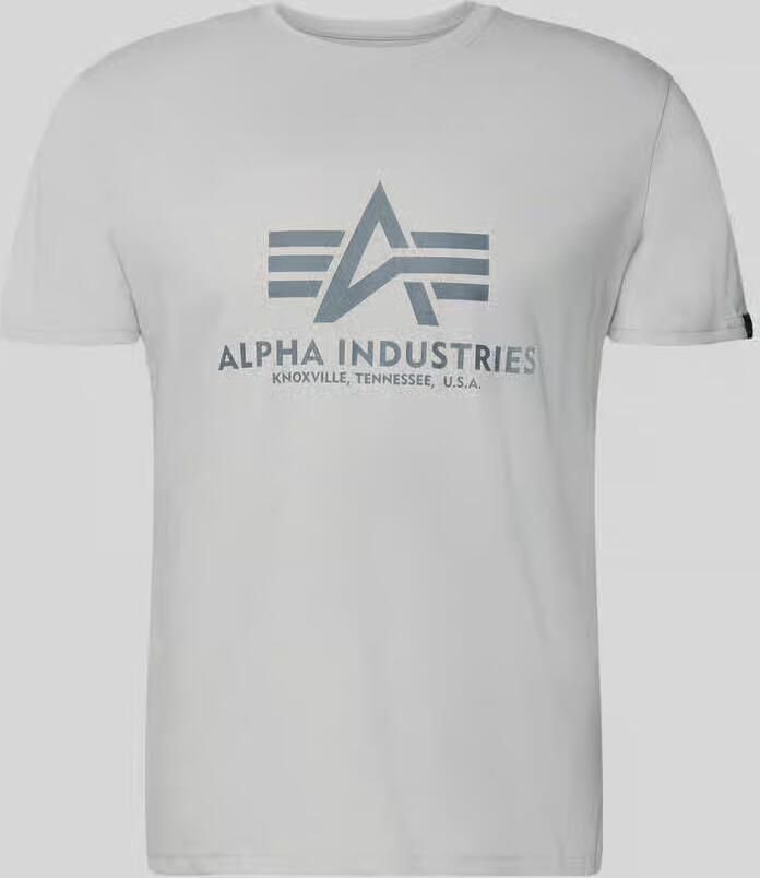 Alpha industries T-shirt met labeldetail model 'BASIC' - Foto 11