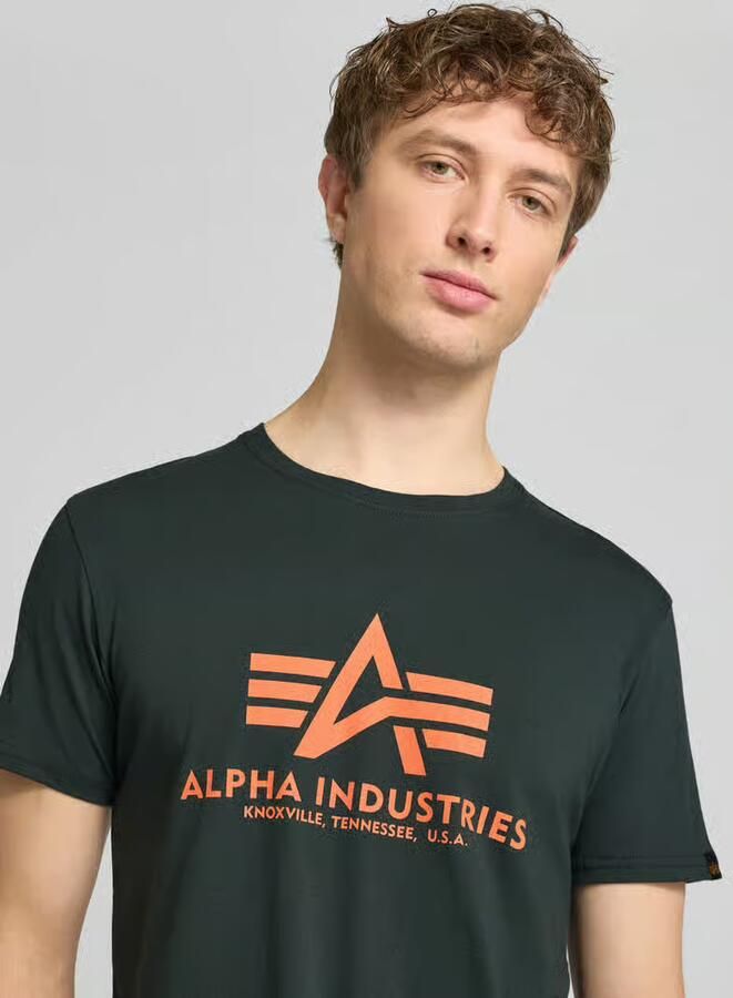 Alpha industries Basic T-shirts Kleding dark petrol maat: M beschikbare maaten:S M - Foto 3
