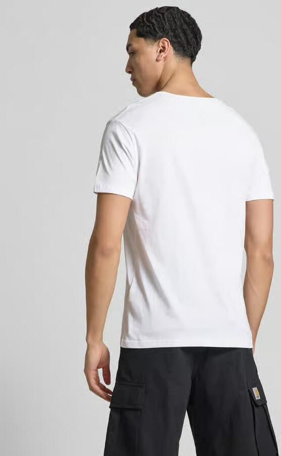 Alpha industries T-shirt met labeldetail model 'Basic' - Foto 2