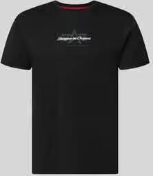 Alpha industries T-shirt met labeldetail model 'Foam'