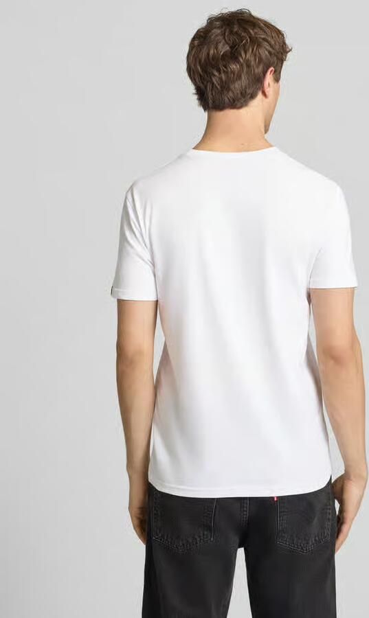 Alpha industries T-shirt met labeldetail model 'Foam' - Foto 3