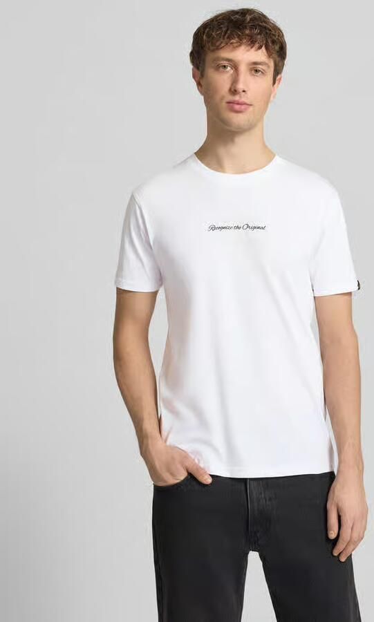 Alpha industries T-shirt met labeldetail model 'Foam' - Foto 2