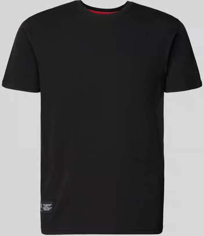 Alpha industries T-shirt met labeldetails en ronde hals - Foto 2