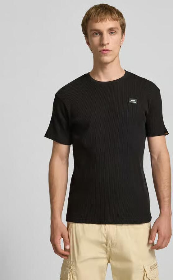 Alpha industries T-shirt met labelpatch - Foto 3