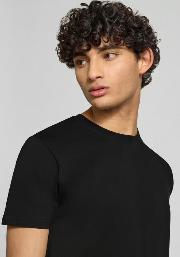 Alpha industries T-shirt met labelpatch model 'Camo'