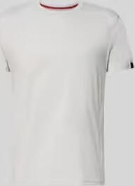 Alpha industries T-shirt met labelprint en ronde hals