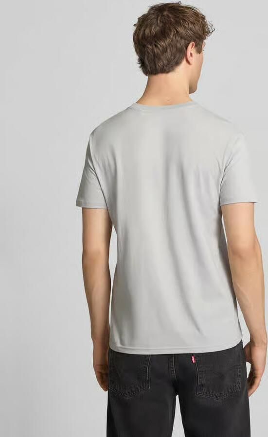 Alpha industries T-shirt met labelprint en ronde hals - Foto 2