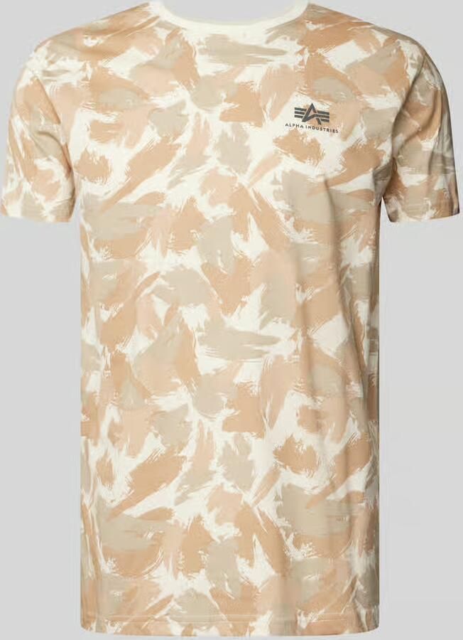 Alpha industries T-shirt met labelprint - Foto 2