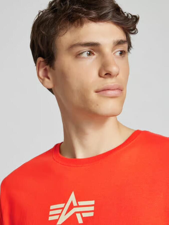 Alpha industries T-shirt met labelprint