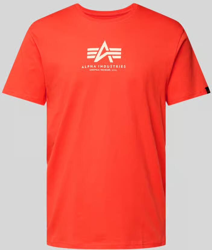 Alpha industries T-shirt met labelprint - Foto 2