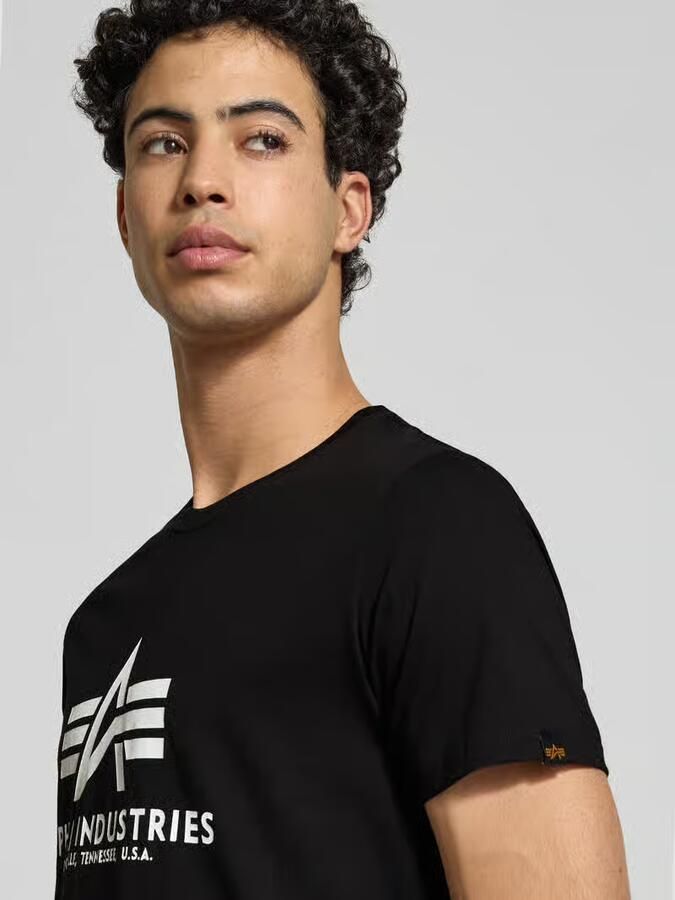 Alpha industries Basic T-shirts Kleding black maat: S beschikbare maaten:S - Foto 2