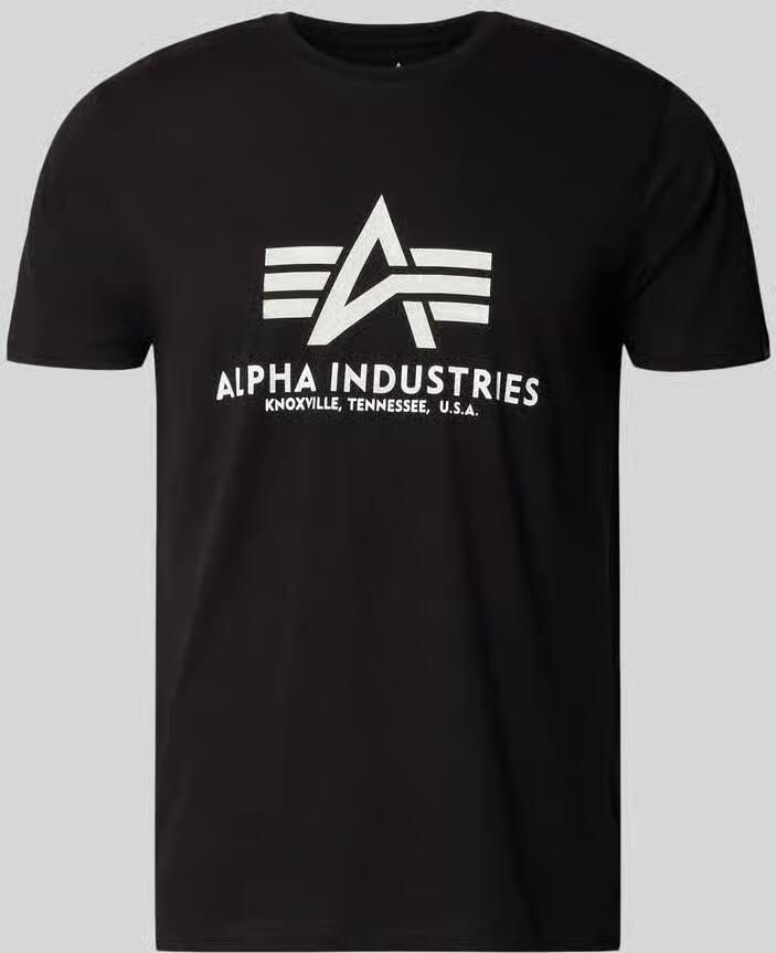 Alpha industries Basic T-shirts Kleding black maat: S beschikbare maaten:S