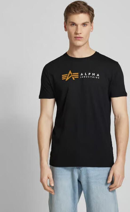 Alpha Industries Shirt met korte mouwen Alpha Label T - Foto 9