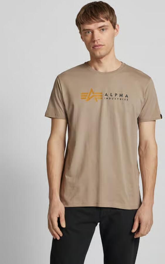 Alpha Industries Shirt met korte mouwen Alpha Label T - Foto 2