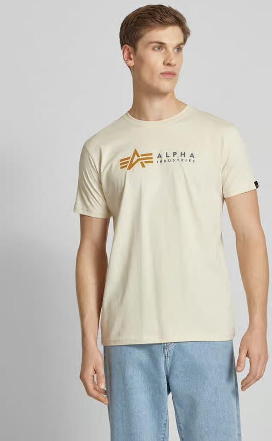 Alpha Industries T-shirt Alpha Label T-Shirt - Foto 6