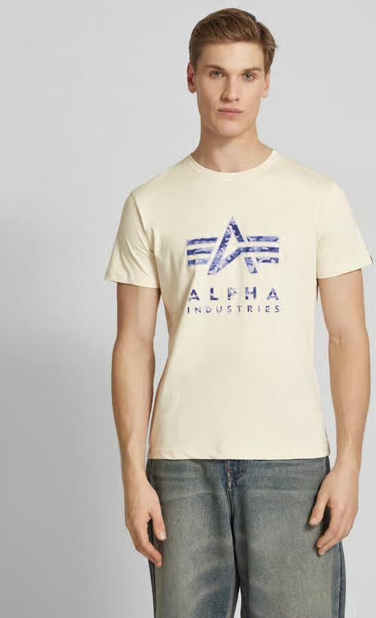 Alpha Industries T-shirt Camo Puff Print T-Shirt - Foto 7