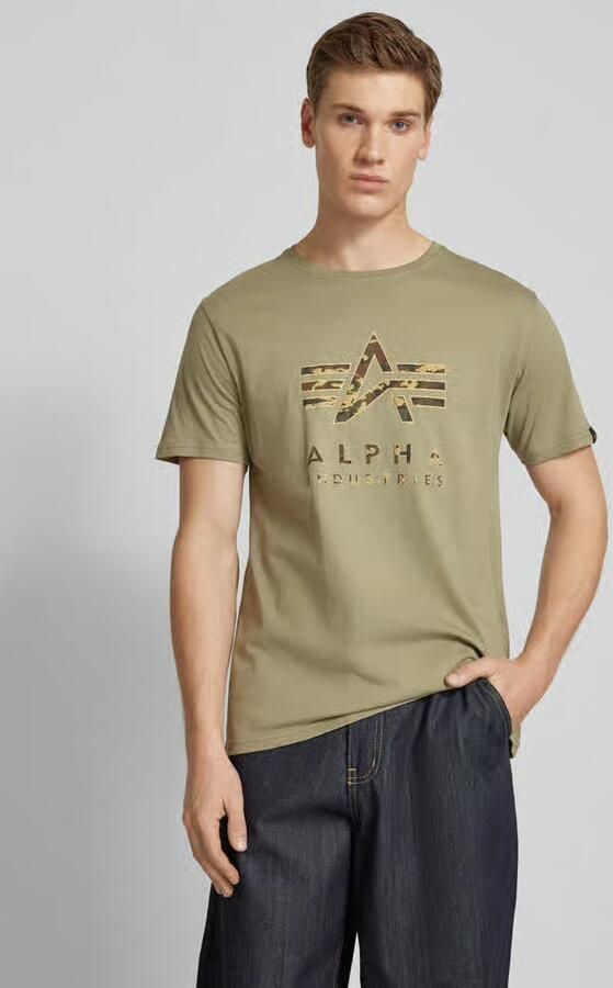 Alpha Industries Shirt met korte mouwen Camo PP T - Foto 2