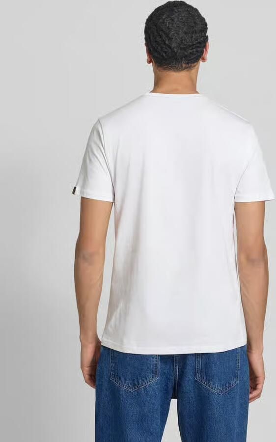 Alpha Industries Shirt met ronde hals Basic T Small Logo 2 Pack (set 2-delig) - Foto 4