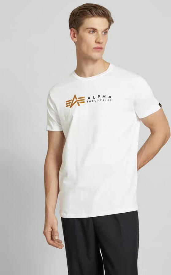 Alpha Industries Shirt met korte mouwen Alpha Label T - Foto 9