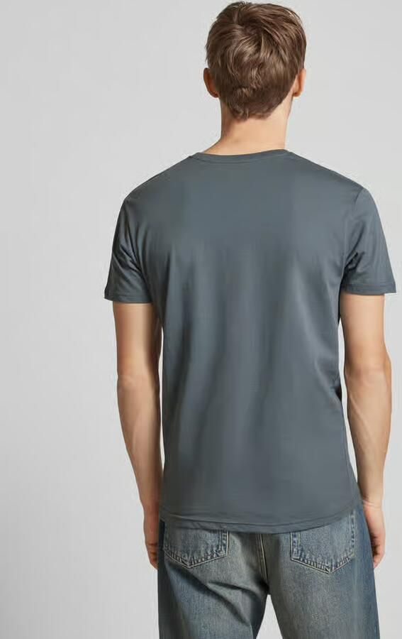 Alpha industries T-shirt met labelprint model 'Rainbow' - Foto 6
