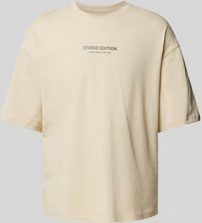 Alpha industries T-shirt met labelprint model 'Studio Edition' - Foto 2