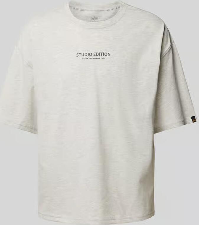 Alpha industries T-shirt met labelprint model 'Studio Edition' - Foto 2