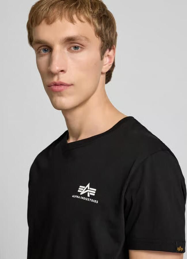 Alpha Industries Shirt met ronde hals Basic T Small Logo 2 Pack (set 2-delig) - Foto 2