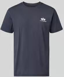 Alpha Industries Shirt met ronde hals Basic T Small Logo 2 Pack (set 2-delig) - Foto 2