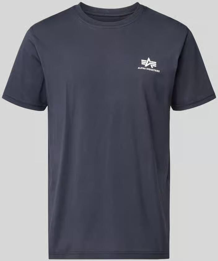 Alpha Industries Shirt met ronde hals Basic T Small Logo 2 Pack (set 2-delig) - Foto 3