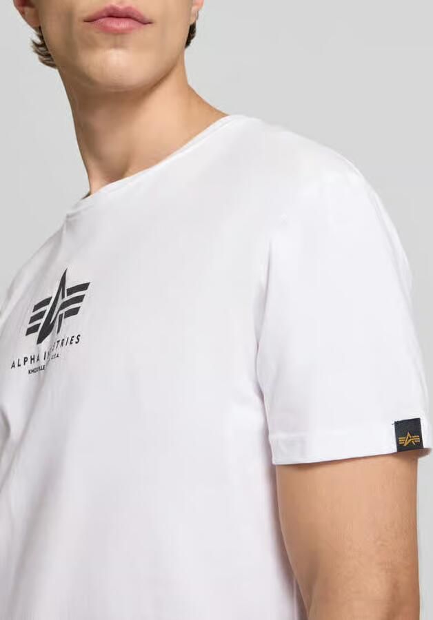 Alpha industries Basic T Ml T-shirts Kleding white maat: XXL beschikbare maaten:S M XXL XXXL - Foto 13