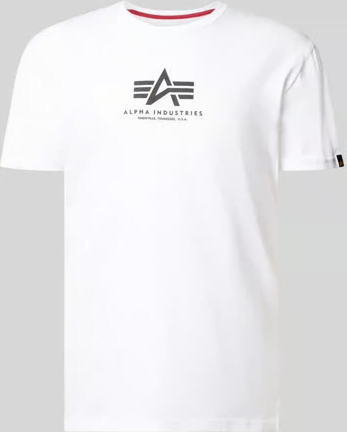 Alpha industries Basic T Ml T-shirts Kleding white maat: XXL beschikbare maaten:S M XXL XXXL - Foto 9