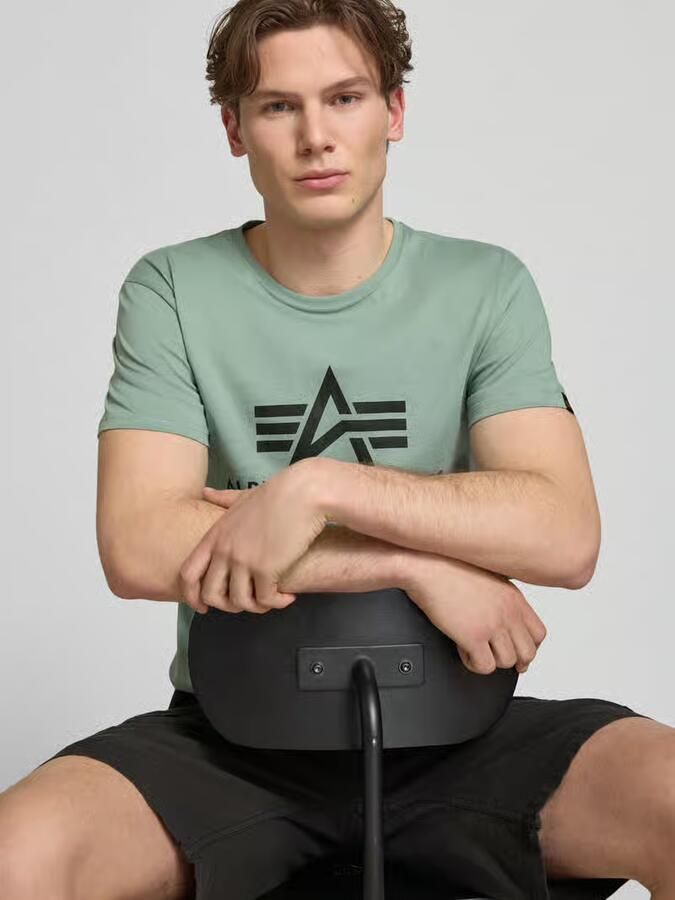 Alpha Industries T-shirt Men T-Shirts Basic T-Shirt - Foto 3
