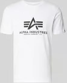 Alpha industries T-shirt met labelprint in een set van 2 stuks model 'BASIC' - Foto 7