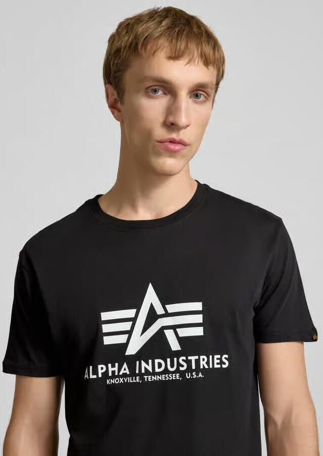 Alpha Industries Shirt met ronde hals Basic T 2 Pack (set 2-delig)