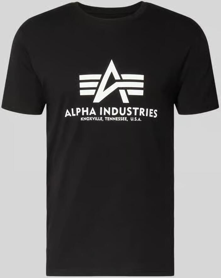 Alpha Industries Shirt met ronde hals Basic T 2 Pack (set 2-delig) - Foto 2