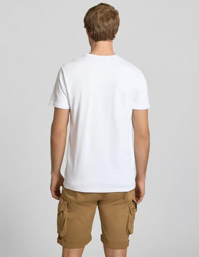 Alpha Industries Shirt met ronde hals Basic T Small Logo 2 Pack (set 2-delig) - Foto 4