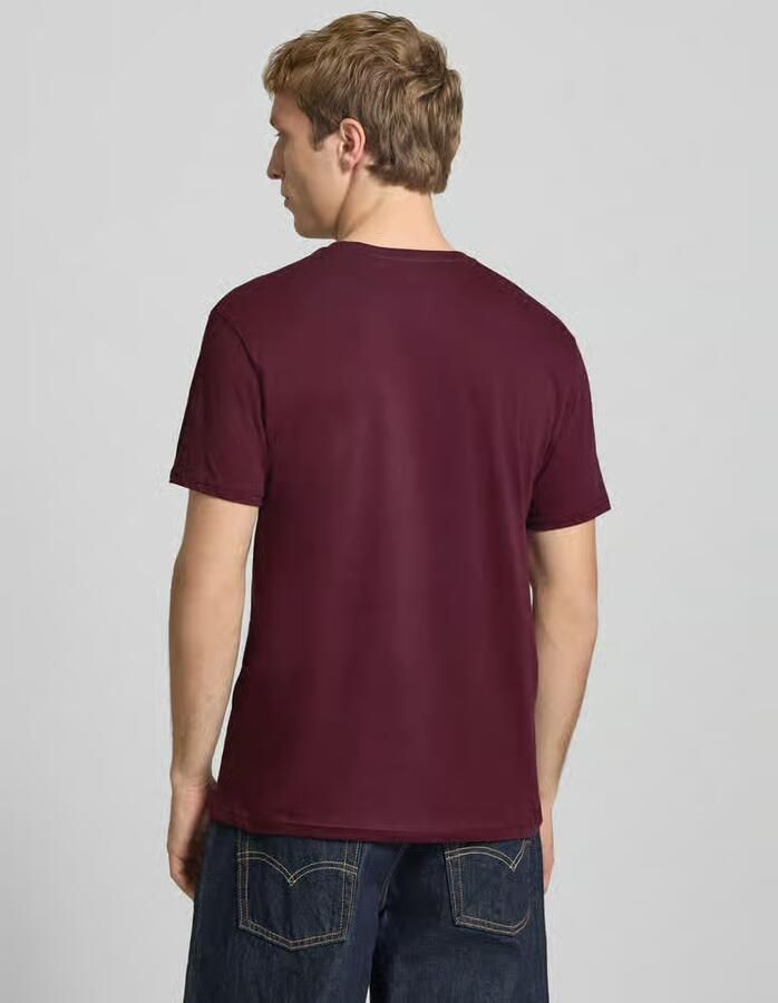 Alpha industries T-shirt met logo en ronde hals