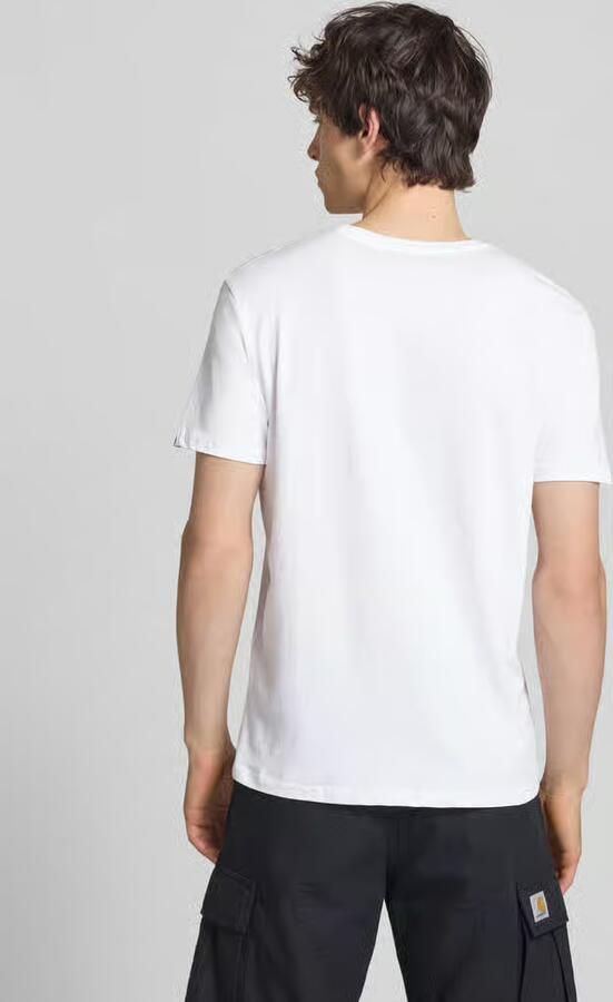 Alpha industries T-shirt met labelprint in een set van 2 stuks model 'BASIC' - Foto 6