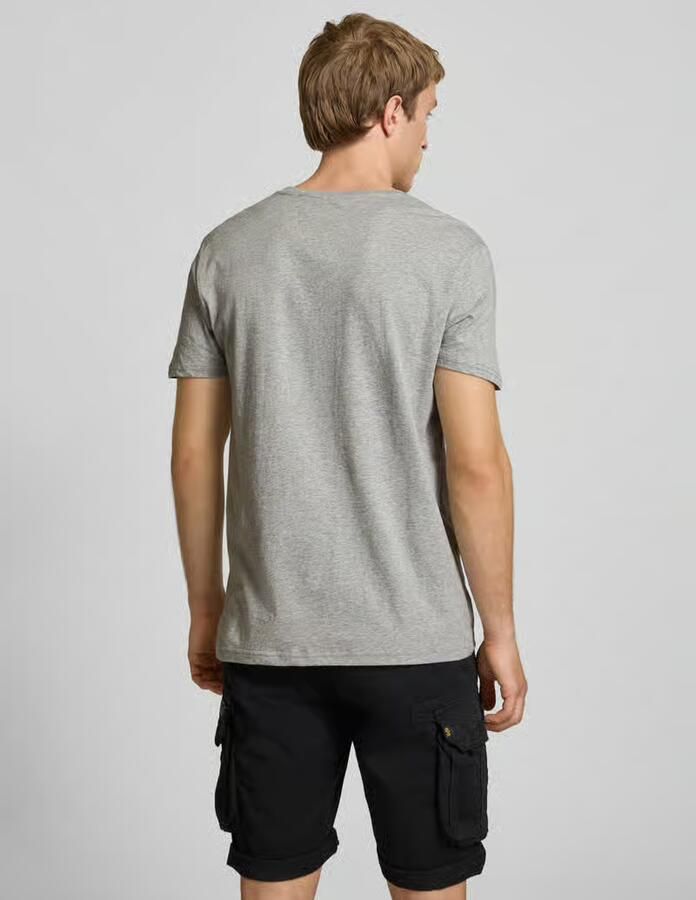 Alpha industries T-shirt met labelprint in een set van 2 stuks model 'BASIC' - Foto 2