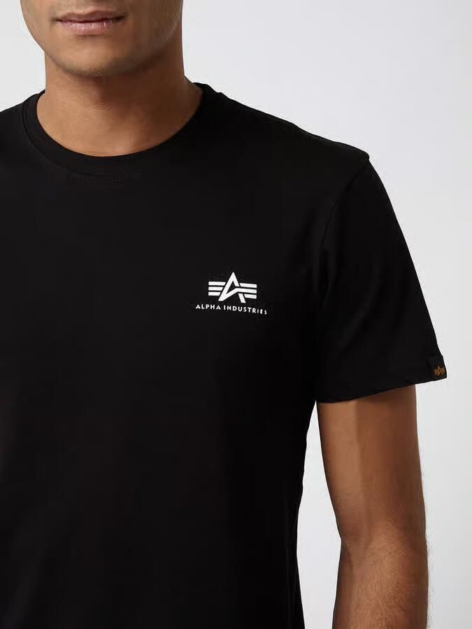 Alpha industries Basic Small Logo T-shirts Kleding black maat: XXL beschikbare maaten:S M XXL