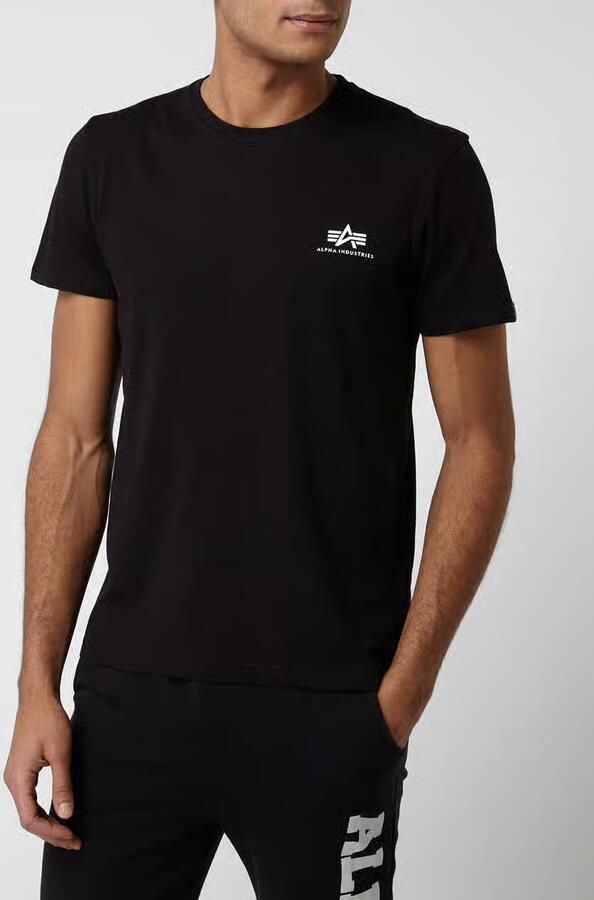 Alpha industries Basic Small Logo T-shirts Kleding black maat: XXL beschikbare maaten:S M XXL - Foto 7