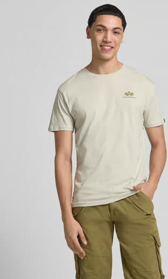 Alpha industries T-shirt van katoen - Foto 3